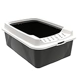Rotho MyPet Eco Bonnie Katzenklo mit Top-Eingang, Kunststoff (PP...