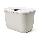 SAVIC Katzentoilette Hop In mit Einstieg von oben beige-weiss