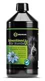 Kräuterland - Schwarzkümmelöl für Hunde 1000ml - 100% rein, ungefiltert, kaltgepresst - mühlenfrisch direkt vom Hersteller - Fütterung & Fellpflege