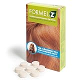 FORMEL-Z ® Fellpflege & Zeckenschutz Hund | Gegen Zecken & andere Parasiten | Ohne Chemie | 83 Tabletten | Von Experten entwickelt | Mit natürlichem...