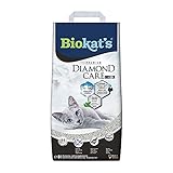 Biokat's Diamond Care Classic ohne Duft - Feine Katzenstreu mit...