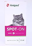 Amigard Spot-On Katze 3x 1,5 ml