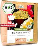 Cistus Tee - Cistus incanus Tee - Bio Zistrosenkraut geschnitten (250 g)