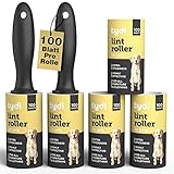 Tydi Fusselrolle Tierhaare - 100 Blatt pro Rolle (500 Blatt...