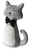Katze als Türstopper
