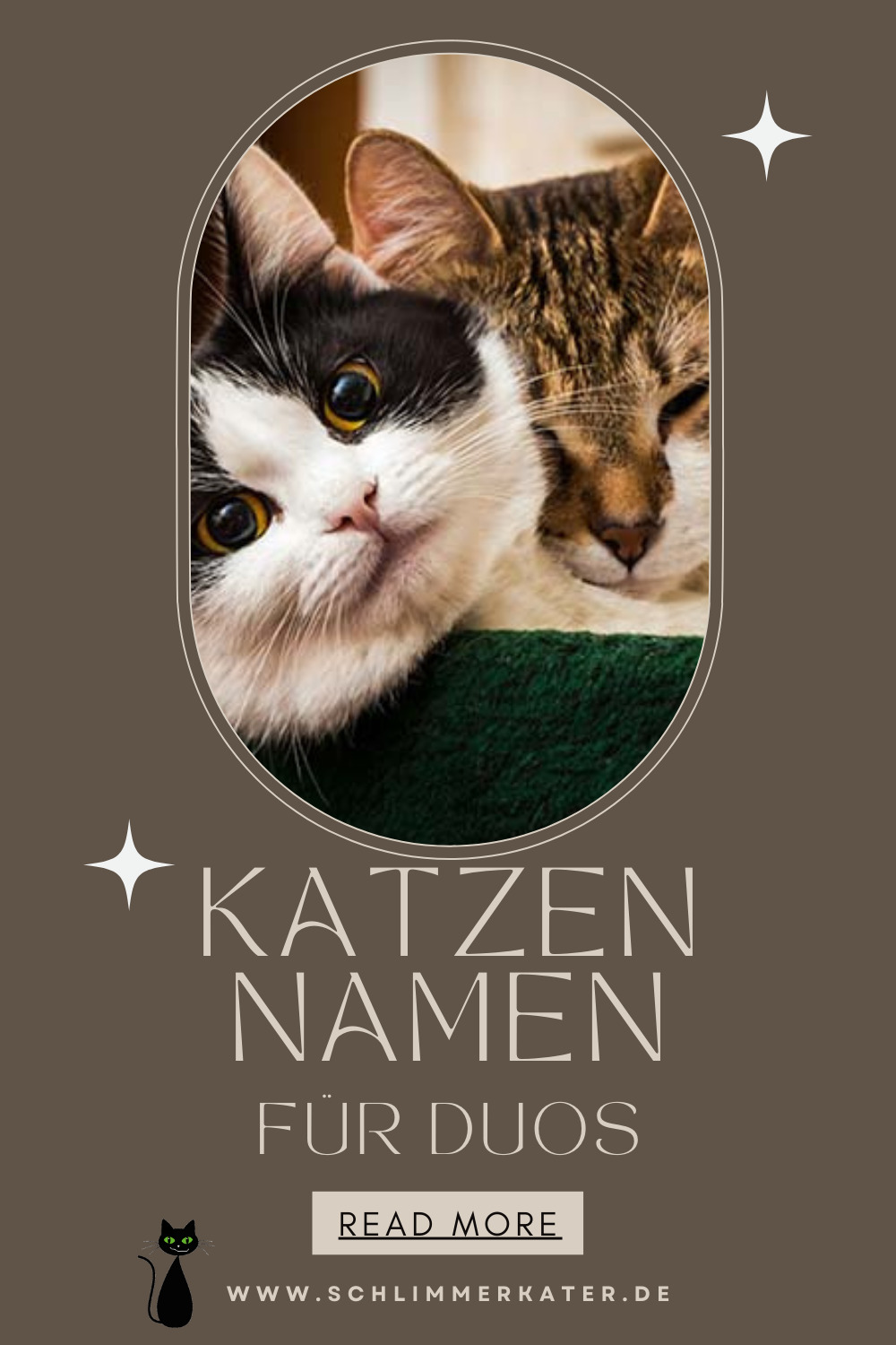 150+ coole Katzenamen für Duos